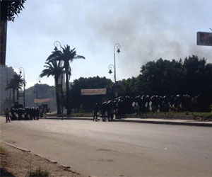   مصر اليوم - اخلاء الشوارع المحيطة بمديرية أمن الإسكندرية