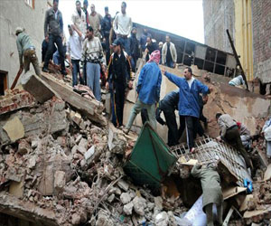 مصر اليوم - انهيار جزء من عقار في الإسكندرية دون حدوث إصابات