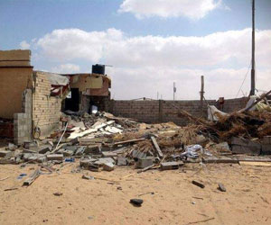   مصر اليوم - إحراق وتدمير عشرات المنازل في حملة أمنية جنوب رفح
