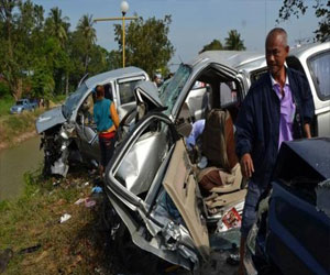   مصر اليوم - وفاة 48 شخصًا وإصابة 541 في 496 حادث مرور في تايلاند خلال يوم واحد