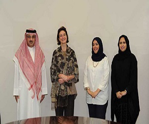   مصر اليوم - مكتبة الملك حمد تلتقي ممثلة عن المتحف البريطاني