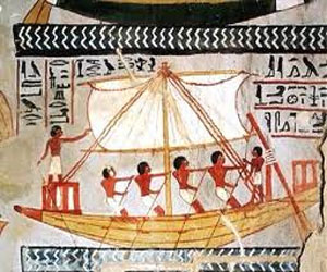  مصر اليوم - المصريون القدماء استخدموا المراكب كوسيلة للمواصلات في نهر النيل