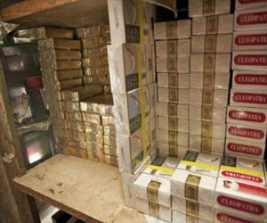   مصر اليوم - جمارك بورسعيد تضبط حاويتين من السجائر المغشوشة