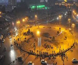 مصر اليوم - هدوء فى التحرير بعد مظاهرة للإخوان قرب عبد المنعم رياض