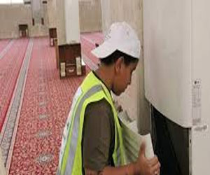   مصر اليوم - حملة للعناية ببيوت الله في الدلم في السعودية