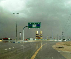   مصر اليوم - أمطار خفيفة على محافظة الخرمة