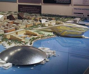   مصر اليوم - إستعدادات لإفتتاح متحف اللوفر أبوظبي في الإمارات في 2015