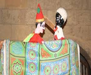   مصر اليوم - عرض أراجوز في مزاد بيت السحيمي