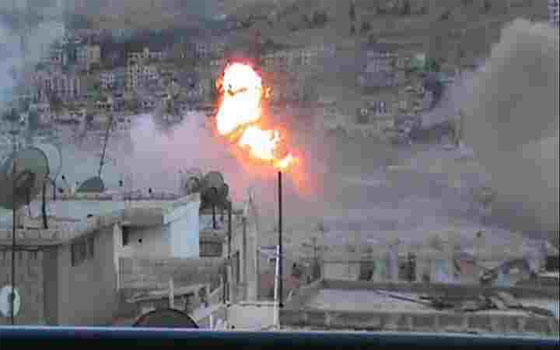   مصر اليوم - الحكومة تقصف الزبداني في ضوء انقطاع الاتصالات والكهرباء عنها