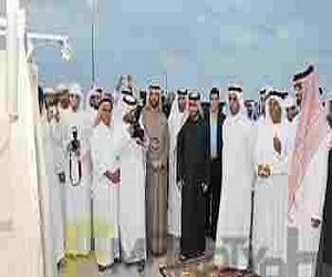 مصر اليوم - ولي عهد عجمان يحضر حفل زفاف مواطن