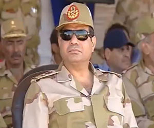 مصر اليوم - بأمر الشعب تكلّف السيسي للترشح إلى الرئاسة