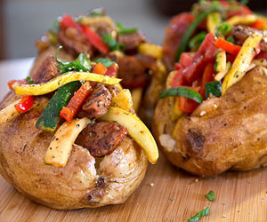   مصر اليوم - بطاطا محشوة بالخضار