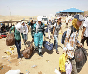   مصر اليوم - عبور نحو 2500 لاجئ سوري إلى العراق