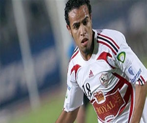   مصر اليوم - لاعب الزمالك  حازم إمام يجري أشعة على القدم