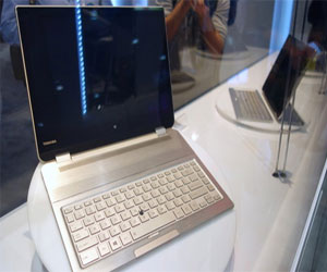 مصر اليوم - توشيبا تعرض حاسب بفئة 5 في 1 في CES 2014