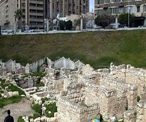   مصر اليوم - إكتشاف صالتين تعودان للعصر الروماني بالإسكندرية