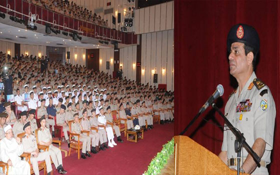   مصر اليوم - السيسي يؤكّد حمايّة القوّات المسلّحة لإرادة الشعب وبناء المستقبل