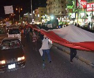 مصر اليوم - مسيرة بالسيَّارات لدعم الدستور في الغردقة