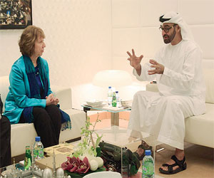   مصر اليوم - آشتون في الكويت بعد الإمارات وتحضِّر لزيارة إيران