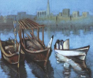   مصر اليوم - الجمعية التشكيلية القطرية تحتفي بمؤسسيها