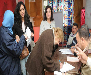   مصر اليوم - ازدحام شديّد في لجان مدينة نصر ومصر الجديدة