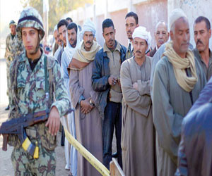   مصر اليوم - لجان الاستفاء على الدستور في السيدة زينب وزينهم تشهد اقبالاً كبيرًا