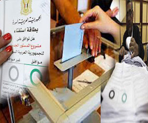 مصر اليوم - استمرار توافد المواطنين في الدّقهليَّة على لجان الاستفتاء قبيل إغلاق باب التَّصويت