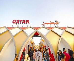   مصر اليوم - جناح قطر في دبي يتمتع بالتاريخ العريق والمستقبل المزدهر