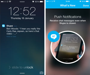مصر اليوم - سكايب على الآيفون يتيح إجراء مكالمة عالية الدقة