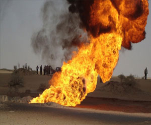   مصر اليوم - مسلحون يفجرون أنبوبًا رئيسيًا لنقل النفط جنوب اليمن