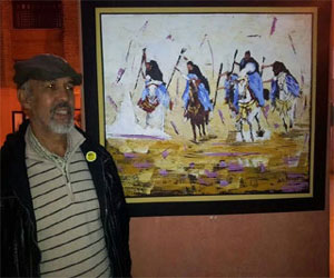 مصر اليوم - إحساسي الفائض وطفولتي جعلا مني فنانًا تشكيليًا