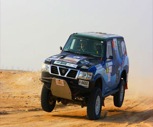   مصر اليوم - المهنا يتصدر رالي الكويت