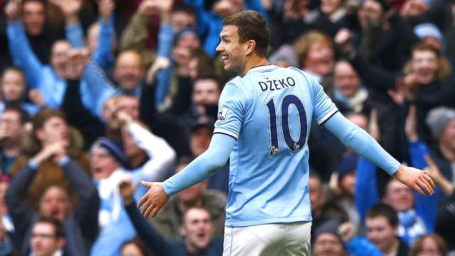   مصر اليوم - الهدف المائة لمانشستر سيتي هذا الموسم بقدم دزيكو