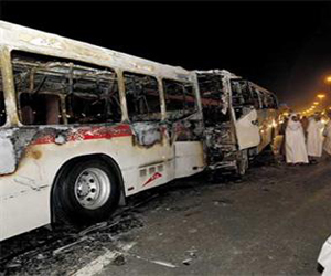   مصر اليوم - إصابّة 22 شخصًا في حادث تصادُم 3حافلاتٍ وسط سينّاء‎