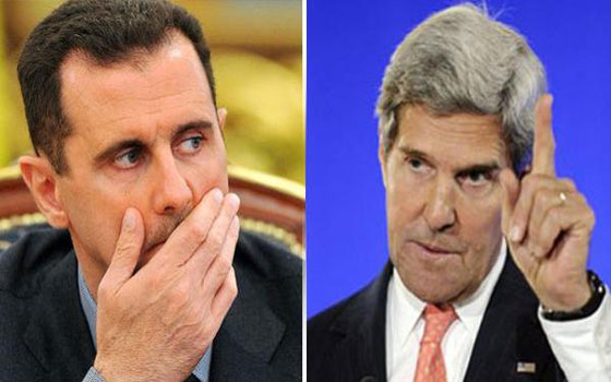   مصر اليوم - كيري يتّهم الأسد بالسّعي لمصلحته والجعفري يصف جنيف-2 بالمخيّب