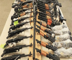   مصر اليوم - إحباط تهريب أسلحة ومتفجرات من سورية إلى الأردن