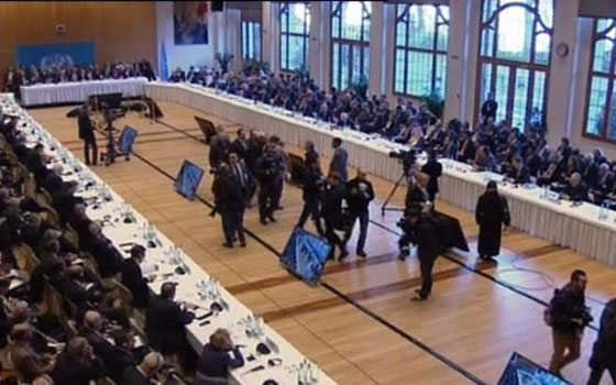   مصر اليوم - المعلم والجربا تبادلا الاتهامات إلى حد الاتهام بـالخيانة وأكدا تمسكهما بثوابتهما