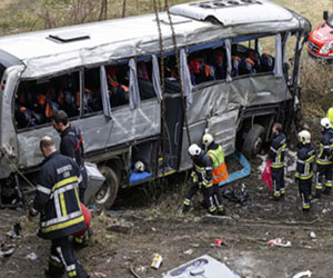   مصر اليوم - مقتل 21 شخصًا وإصابة 22 آخرين بسقوط حافلة في خندق وسط تركيا