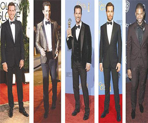 مصر اليوم - التوكسيدو تتألق بالمخمل والألوان