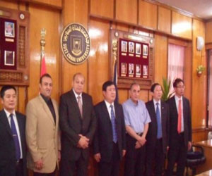   مصر اليوم - وفد من جامعة نينغشيا الصينية يزور جامعة قناة السويس