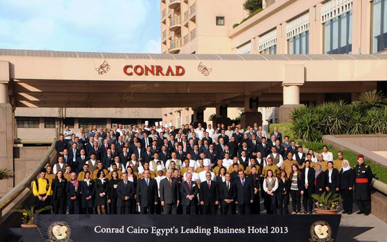   مصر اليوم - كونراد القاهرة أفضل فندق لخدمات الشّركات ورجال الأعمال في الشَّرق الأوسطة