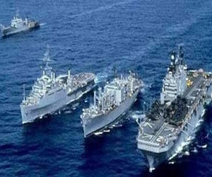   مصر اليوم - مجموعة قتالية روسية تجري تدريبات في البحر المتوسط