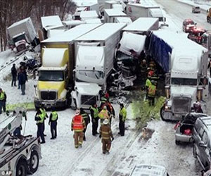   مصر اليوم - 3 قتلى وأكثر من 20 جريحًا في تصادم في إنديانا