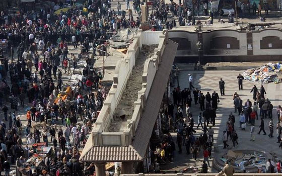   مصر اليوم - مدير مباحث الجيزة يتفقد موقع انفجار محطة مترو البحوث في الدقي