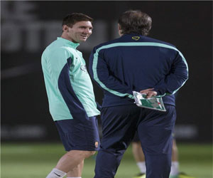   مصر اليوم - برشلونة يعتزم تحسين عقد ميسي