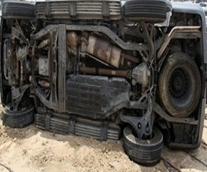   مصر اليوم - شاحنة تصطدم بالبوابة الرئيسية للمبنى الرئاسي في تايوان