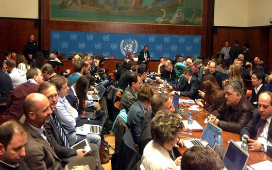   مصر اليوم - الجعفري أكد ان بنود جنيف 1 لاتتجزأ والمعارضة تركز على ايصال المساعدات