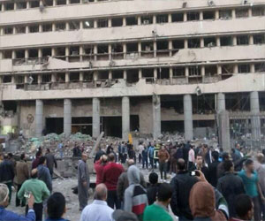 مصر اليوم - السيارة المستخدمة في تفجير أمن القاهرة مسروقة من وزارة الكهرباء