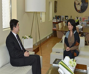   مصر اليوم - وزيرة الثقافة البحرينية تستقبل السفير الصيني لدى البحرين