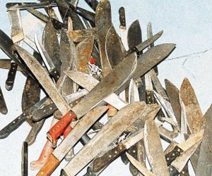   مصر اليوم - مصادرة أسلحة قاتلة من مدارس بريطانية